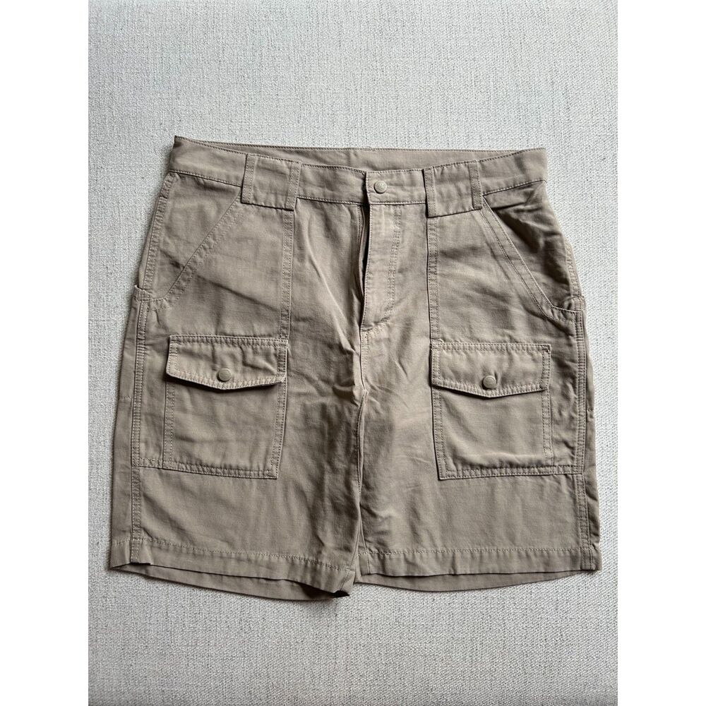 Men's Hiking Cargo Shorts - Woolrich - Light Khaki - Waist 34